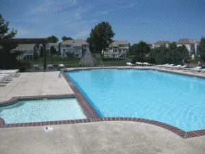 Steeplechase Leawood KS subdivision pool photo