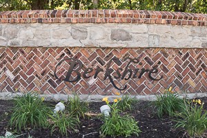 Entry monument for Berkshire Leawood KS
