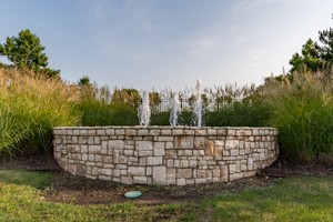 Fountain at Camden Woods Leawood KS off of the 143rd Street entrance and near the neighborhood pool
