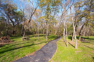 Hike and Bike Trail at Forest Park Estates Shawnee