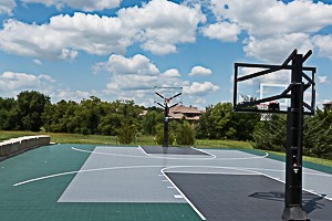 Basketball Court at Summer Wood neighborhood Overland Park KS