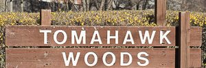 Neighborhood Monument for Tomahawk Woods Shawnee KS
