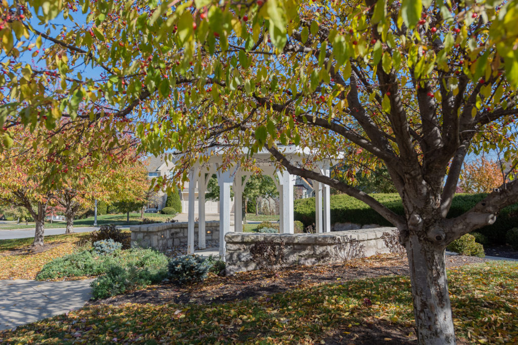 Gazebo in Wilshire Place Leawood KS