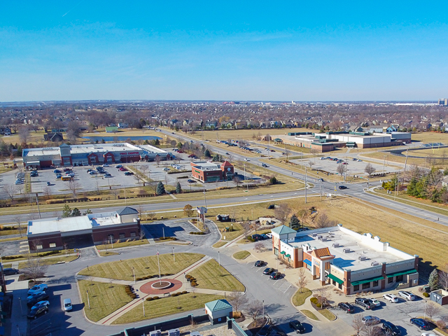 arial pic of 159th and Mur-Len in Olathe