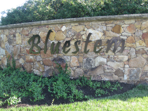 Blue Stem Entry monument Overland Park